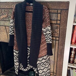 Cozy Multicolor Knit Cardigan